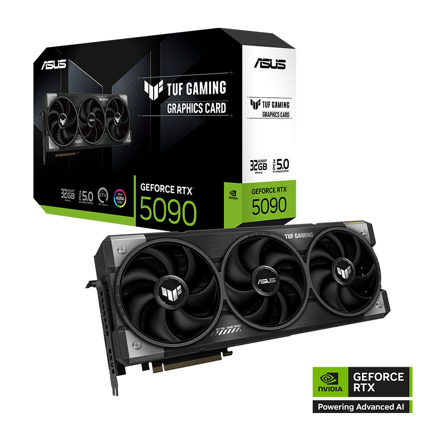 Card màn hình Asus TUF GAMING RTX 5090 32G GDDR7