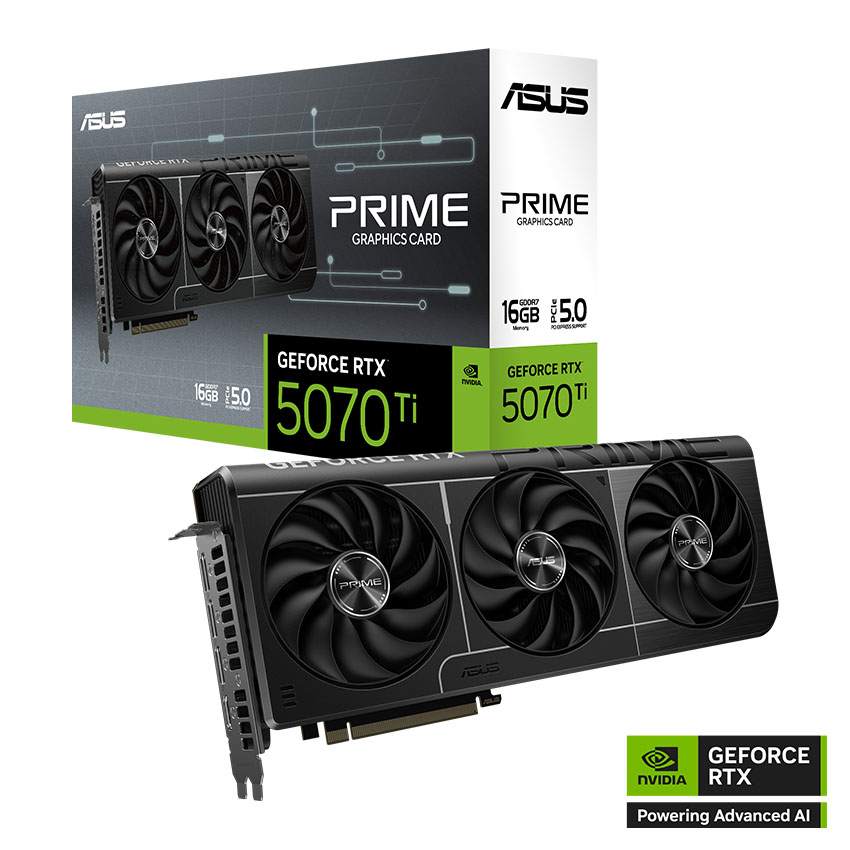 Card màn hình Asus PRIME RTX 5070 TI 16G