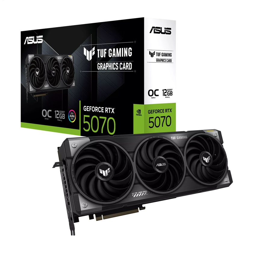 Card màn hình Asus TUF GAMING RTX 5070 12G GDDR7 OC