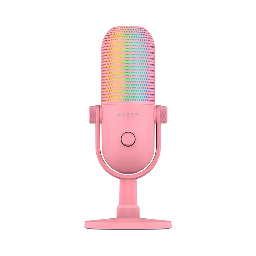 Thiết bị thu âm Razer Seiren V3 Chroma – Quartz Edition (RZ19-05060300-R3M1)