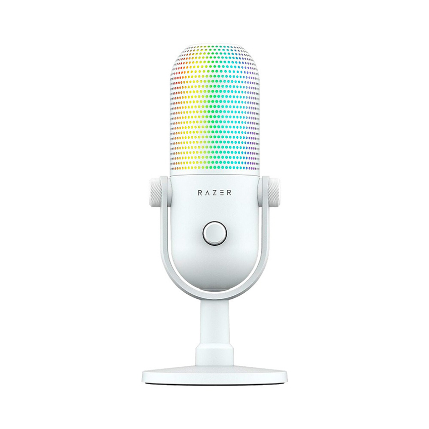 Thiết bị thu âm Razer Seiren V3 Chroma – White Edition (RZ19-05060200-R3M1)