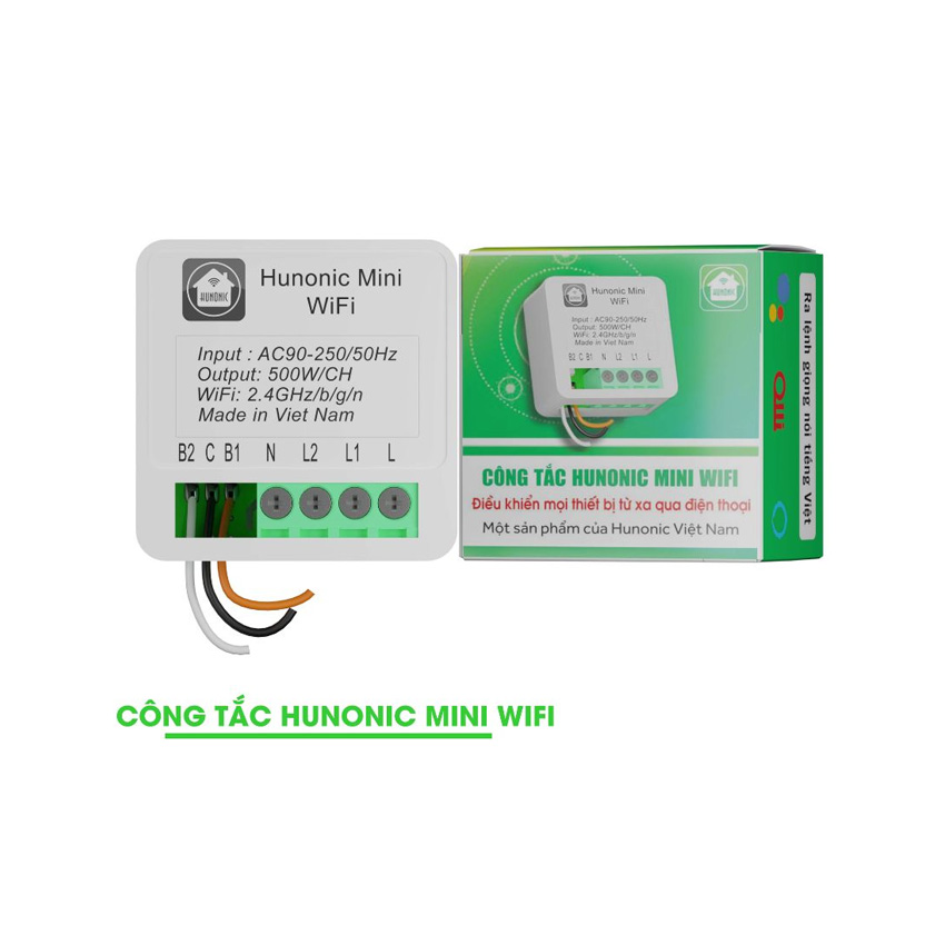 CÔNG TẮC THÔNG MINH HUNONIC MINI