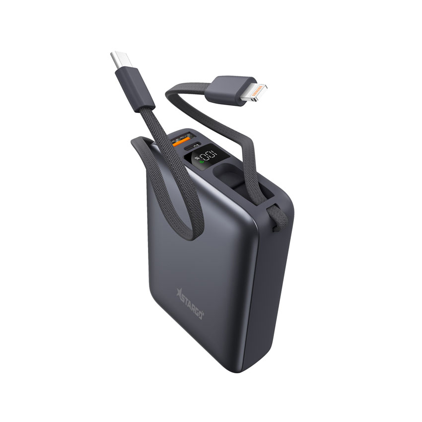 Pin sạc dự phòng Stargo Star X2 20000mAh 22.5W Màu Xám