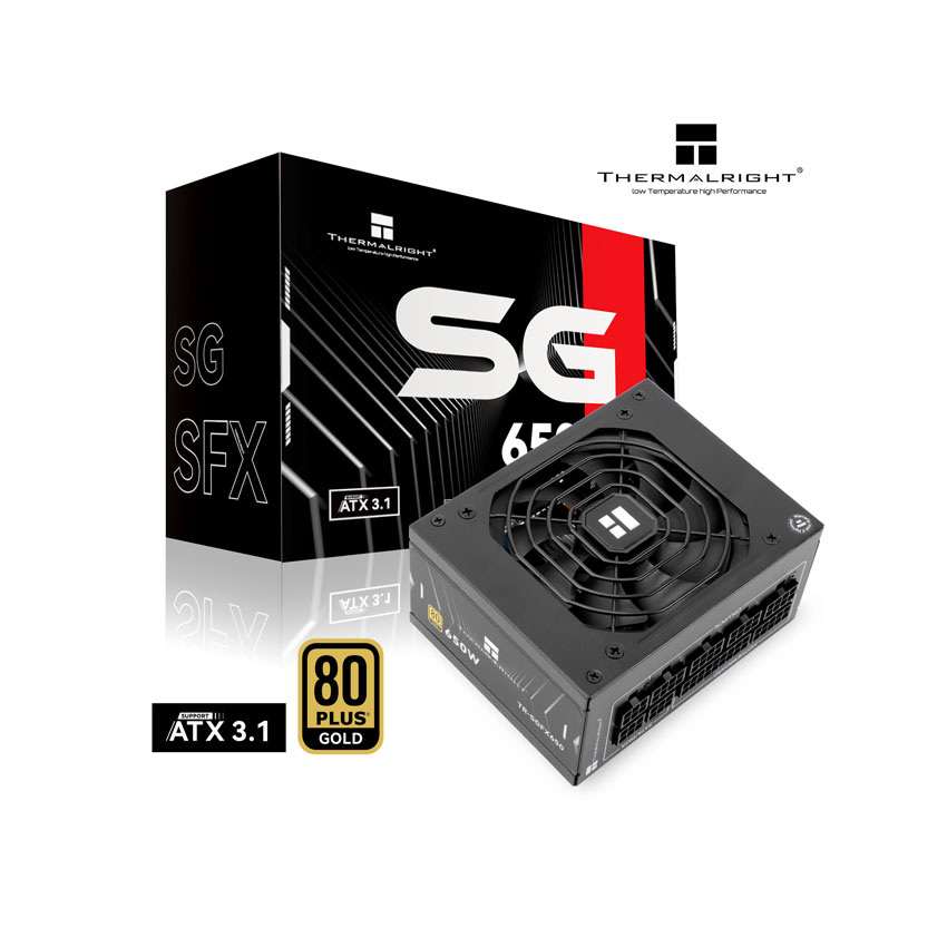 Nguồn THERMALRIGHT TR-SGFX 650 – 650W (80Plus Gold/Màu đen/SFX)