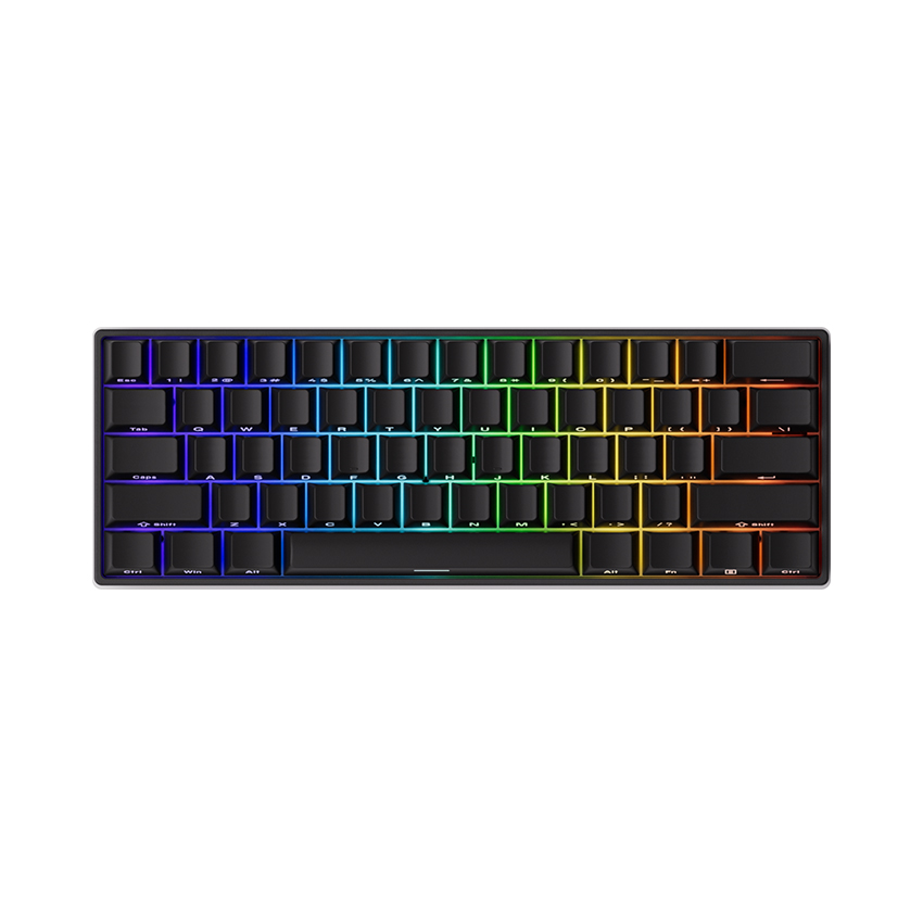 Bàn phím AKKO MonsGeek FUN60 Max SP Black Akko Glare Magnetic Switches