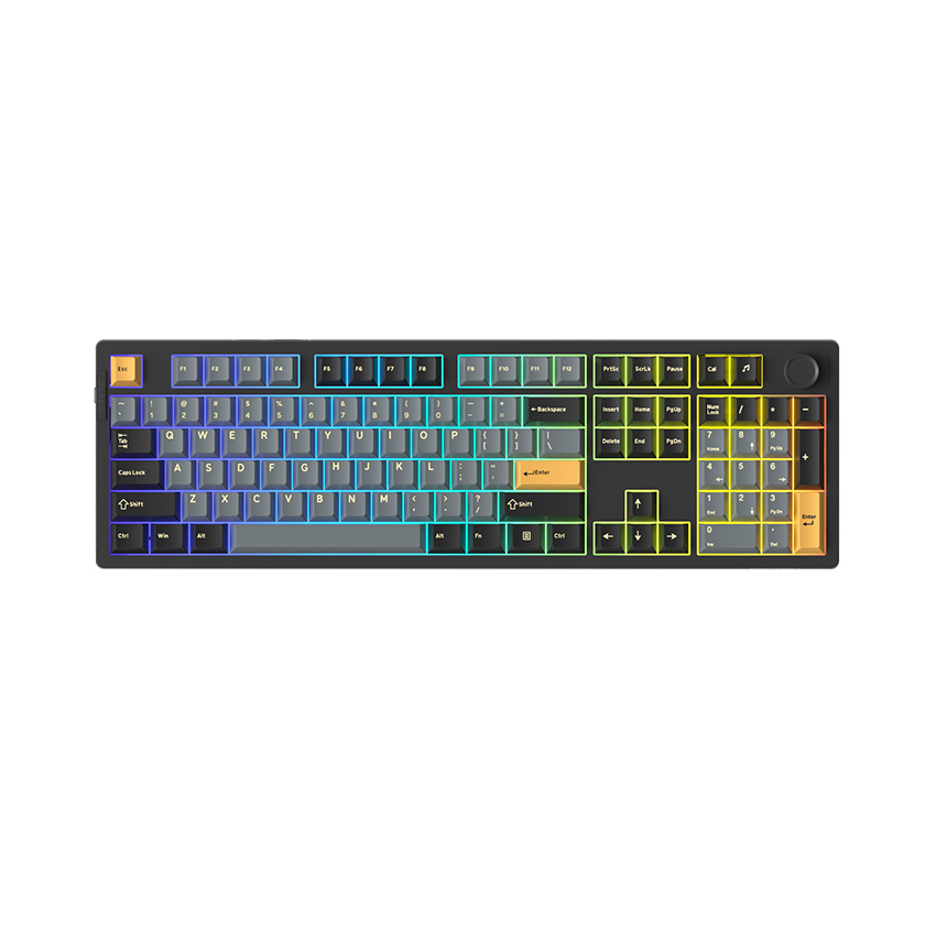 Bàn phím cơ Gaming DAREU EK106 PRO Black Golden_Cloud switch