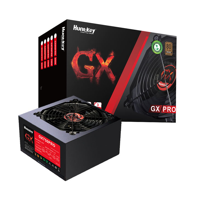 Nguồn HUNTKEY GX750 PRO – 750W (80+ Bronze)