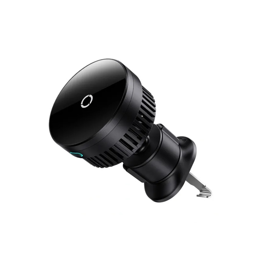 Đế giữ điện thoại kiêm sạc không dây từ tính trên xe hơi hiệu Baseus MagPro Series Air Vent Version 15W Qi2.0 – Màu đen