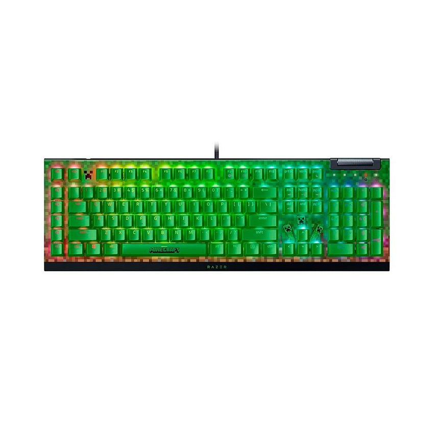Bàn phím Razer BlackWidow V4 X - Green Switch - Minecraft Edition (RZ03-04704100-R3M1)