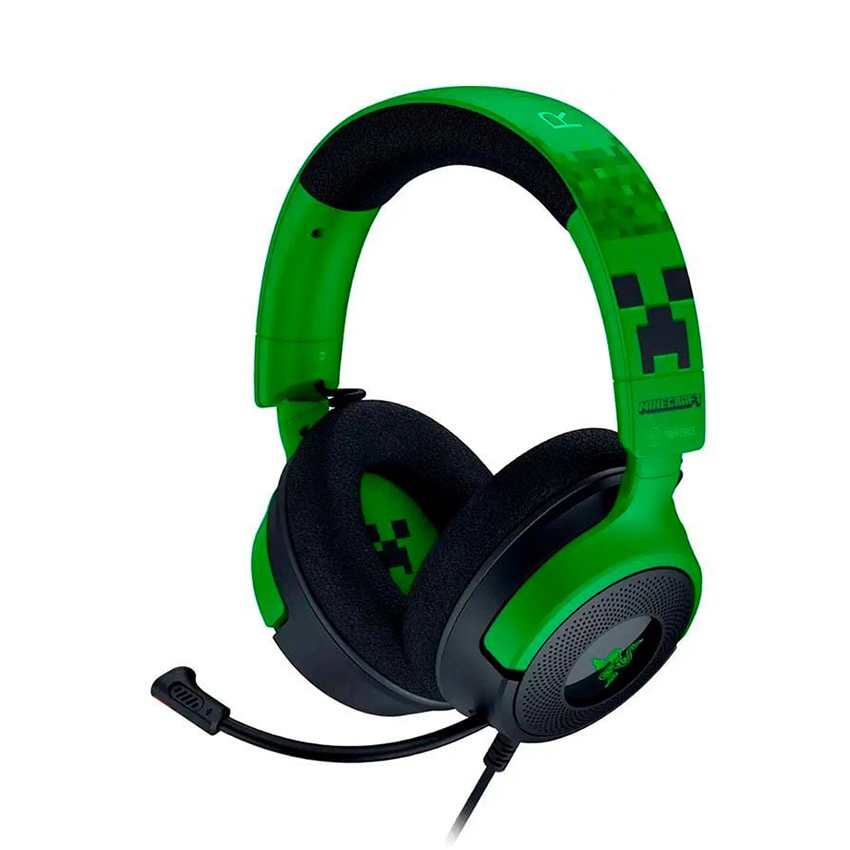 Tai nghe có dây Razer Kraken V4 X – Minecraft Edition (RZ04-05180200-R3M1)