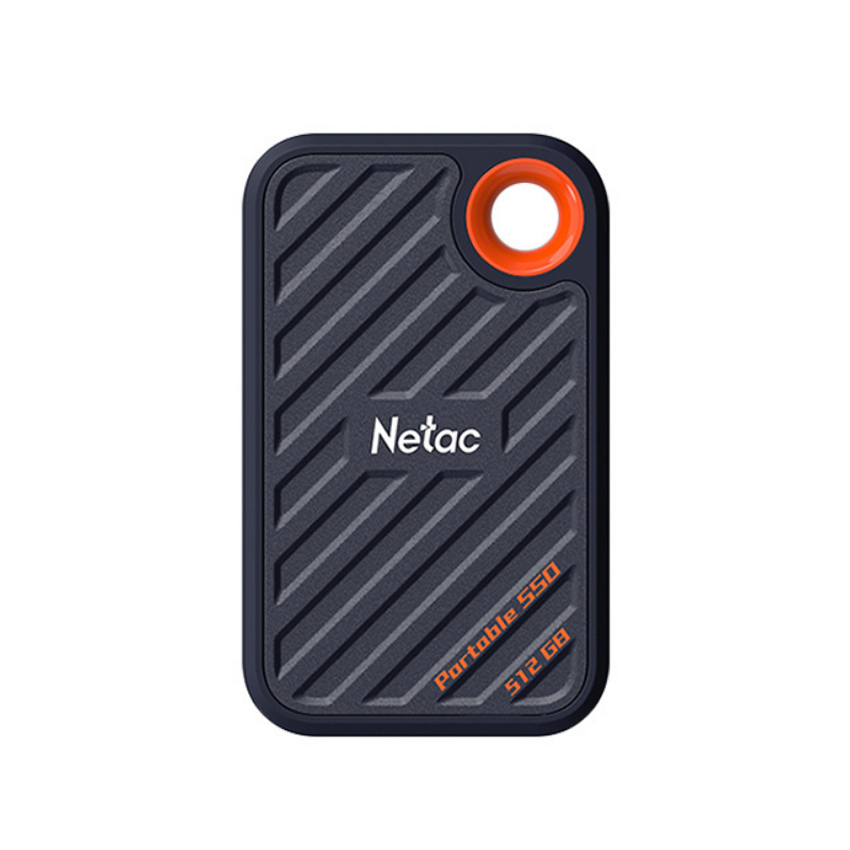 Ổ cứng di động SSD Netac ZX20 512GB USB 3.2 Gen 2x2 Màu Đen