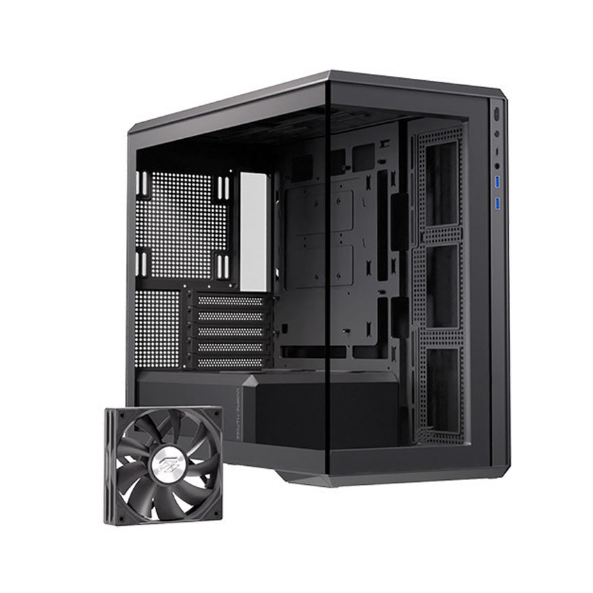 Vỏ Case EINAREX ZM800 Core Black (ATX/1 fan không led)