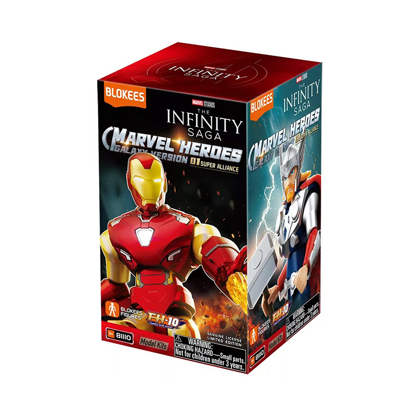Mô hình Blokees Marvel Infinity SAGA 81110 Marvel Galaxy Version01Super Alliance