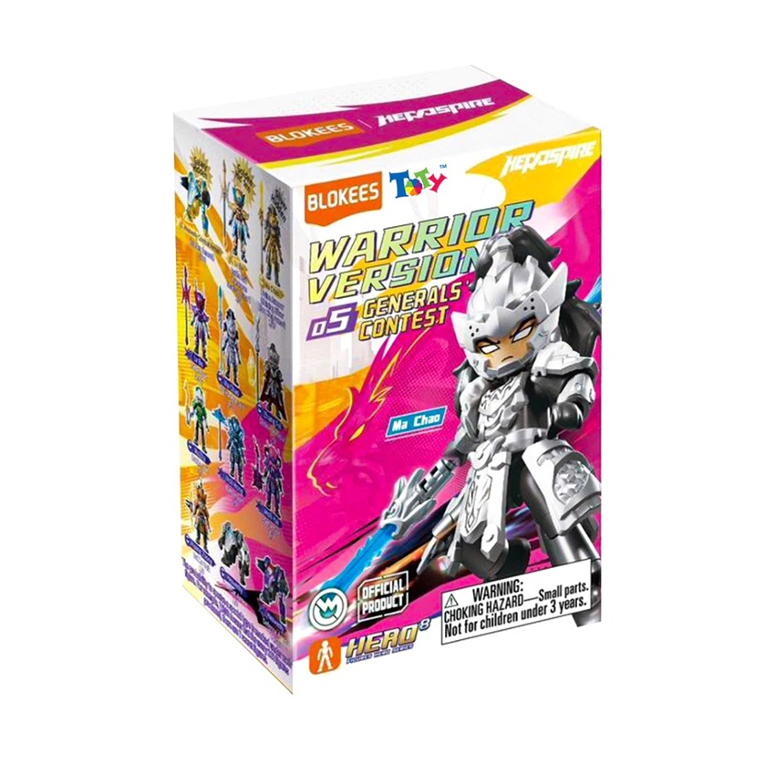 Mô hình Blokees Hero Infinity 85036 Galaxy Version Tubro(GVT) 05 Generals’ Contest