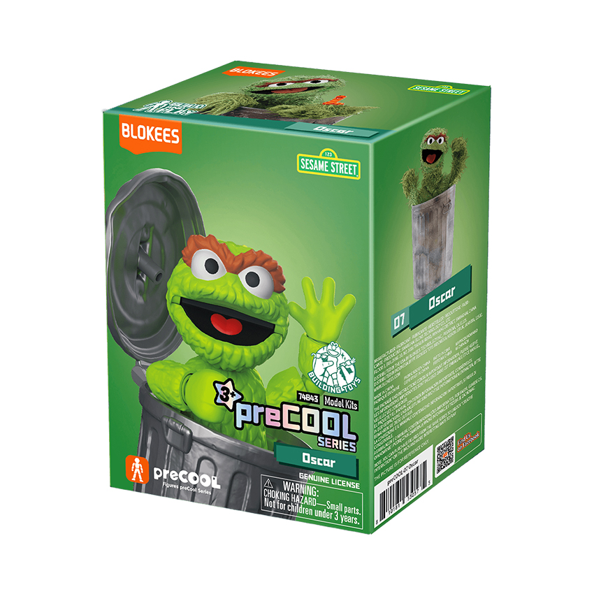 Mô hình Blokees Sesame Street – 07 Oscar – Blokees – EZ07