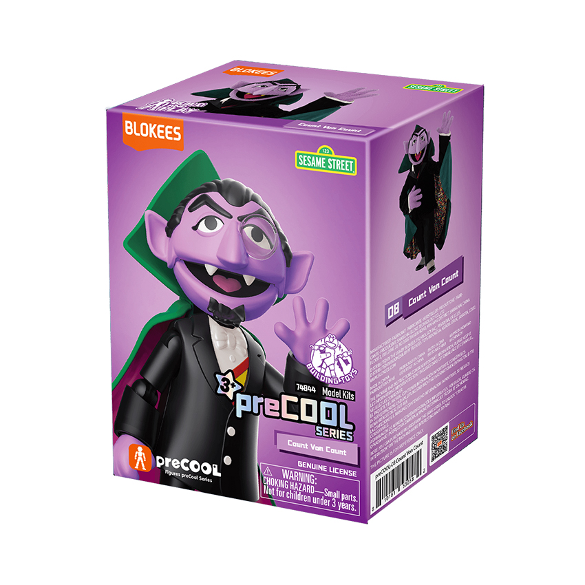 Mô hình Blokees Sesame Street – 08 Count Von Count – Blokees – EZ08