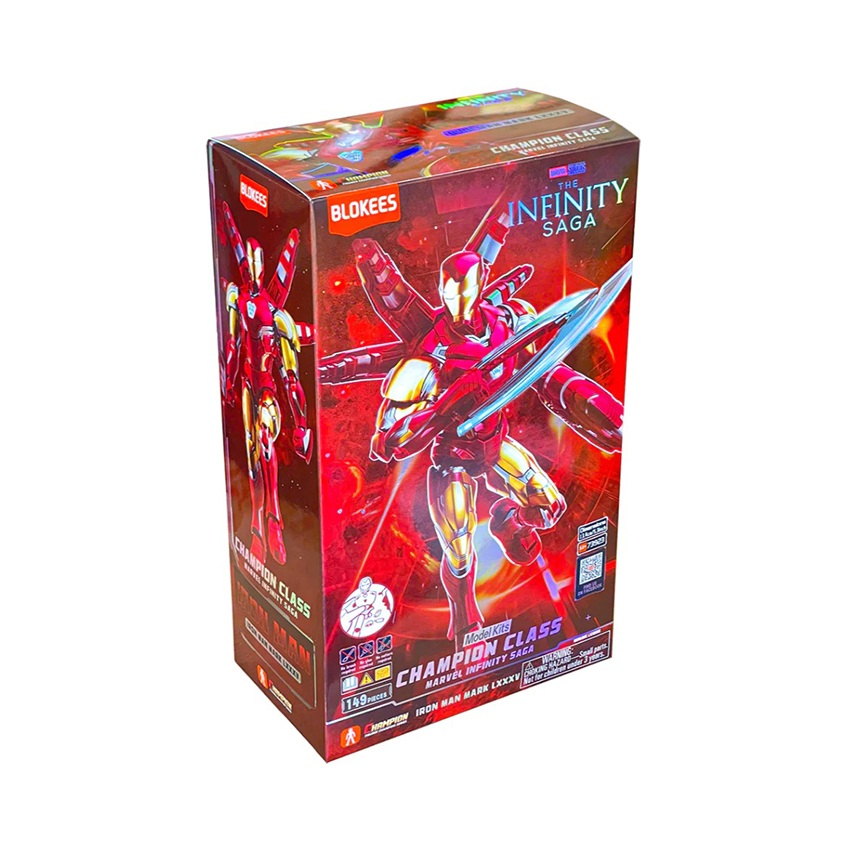 Mô hình Blokees Marvel Infinity SAGA - CC01 - Iron Man MK85 SE - Blokees - EM05
