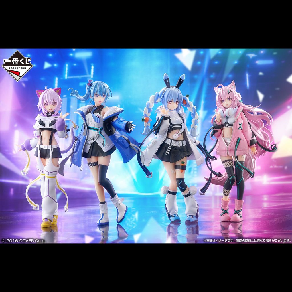 Mô hình đồ chơi ICHIBANKUJI HOLOLIVE -CYBERPUNK STYLE- Kuji (80tix)