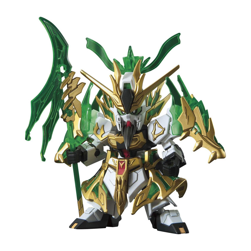 Mô hình đồ chơi lắp ráp BANDAI SD SANGOKU SOKETSUDEN Wu Sheng Guan Yu Yun Chang ν GUNDAM