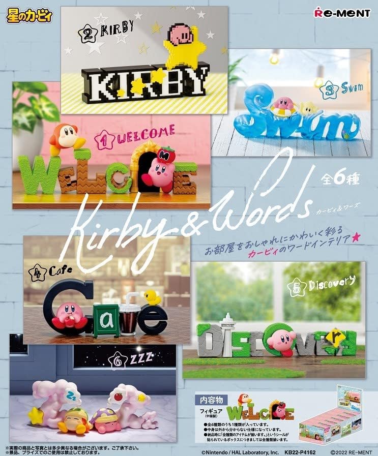 Mô hình đồ chơi Re-Ment KIRBY Kirby & Words