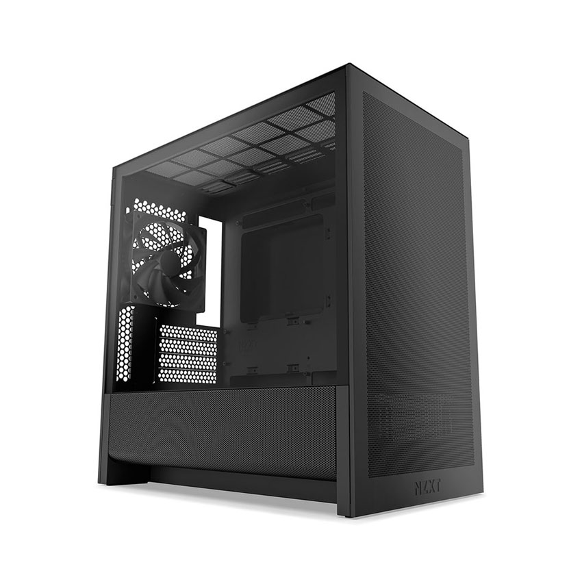 Vỏ máy tính NZXT H3 FLOW ALL BLACK (ATX/Mid Tower/1 fan)