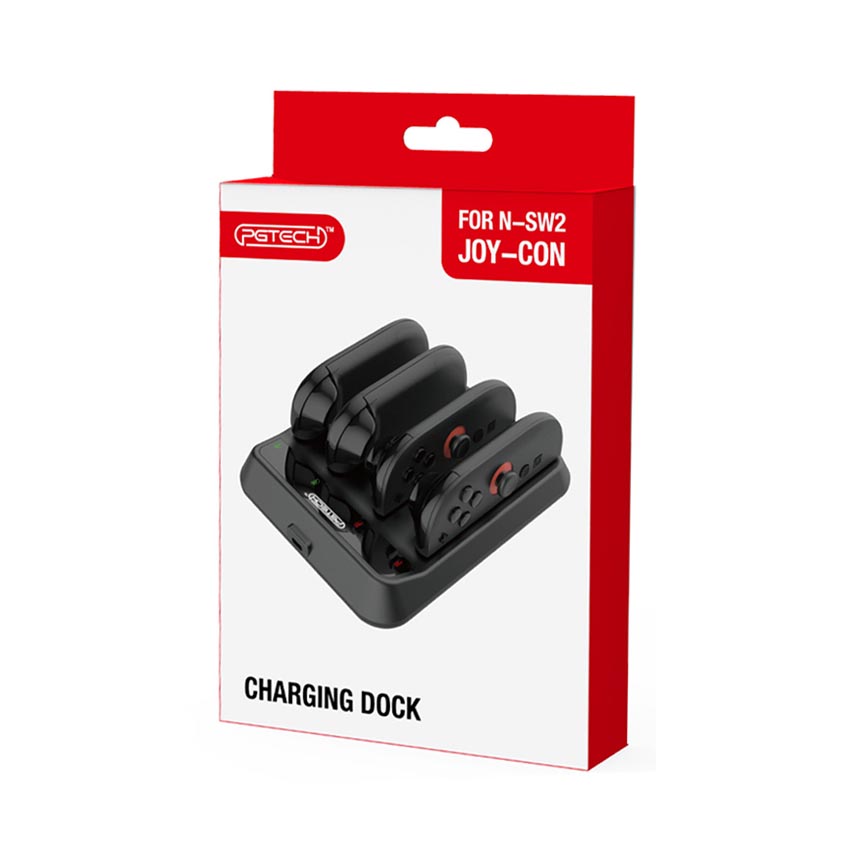 Đế sạc nhanh Joy-con 4in1 Cổng Type C cho Nintendo Switch 2 PGTECH GP-371
