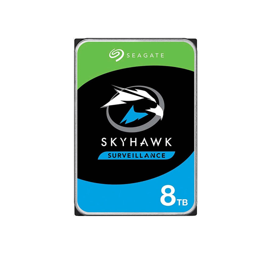 Ổ Cứng HDD SEAGATE SkyHawk 8TB 3.5 inch, 5400RPM, SATA III, 256MB Cache (ST8000VX010)