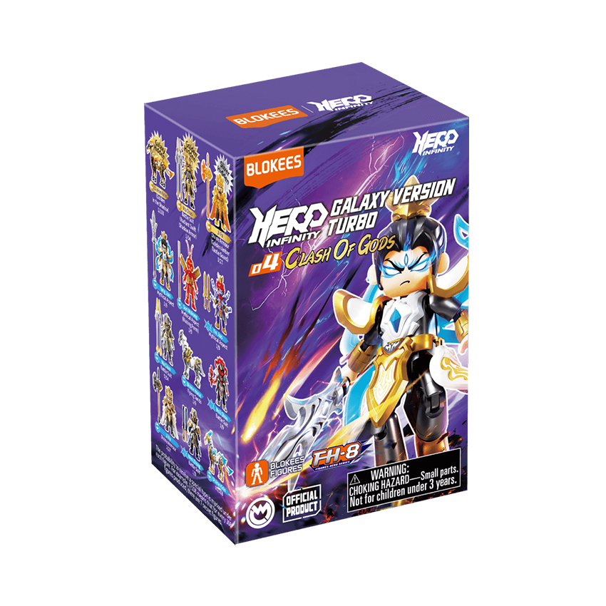 Mô hình Blokees Hero Infinity 85029 Galaxy Version Tubro (GVT) 04 Clash of Gods