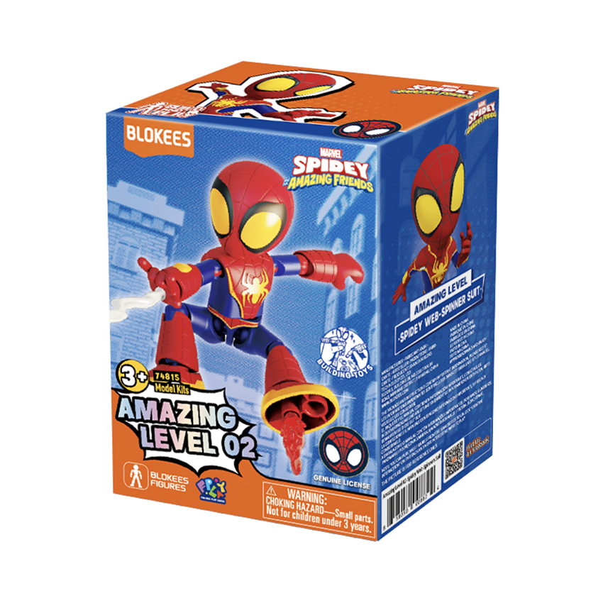 Mô hình Blokees Spidey and friends 74815 Spidey AL02 Spider Suit