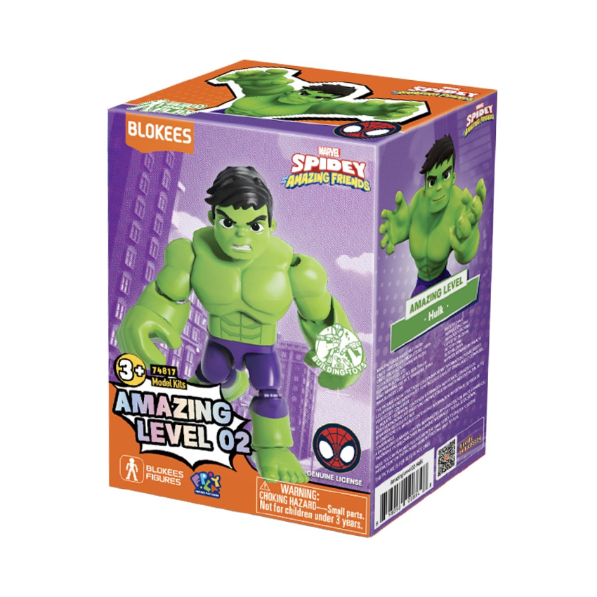 Mô hình Blokees Magic Blocks 74817 Spidey AL02 Hulk