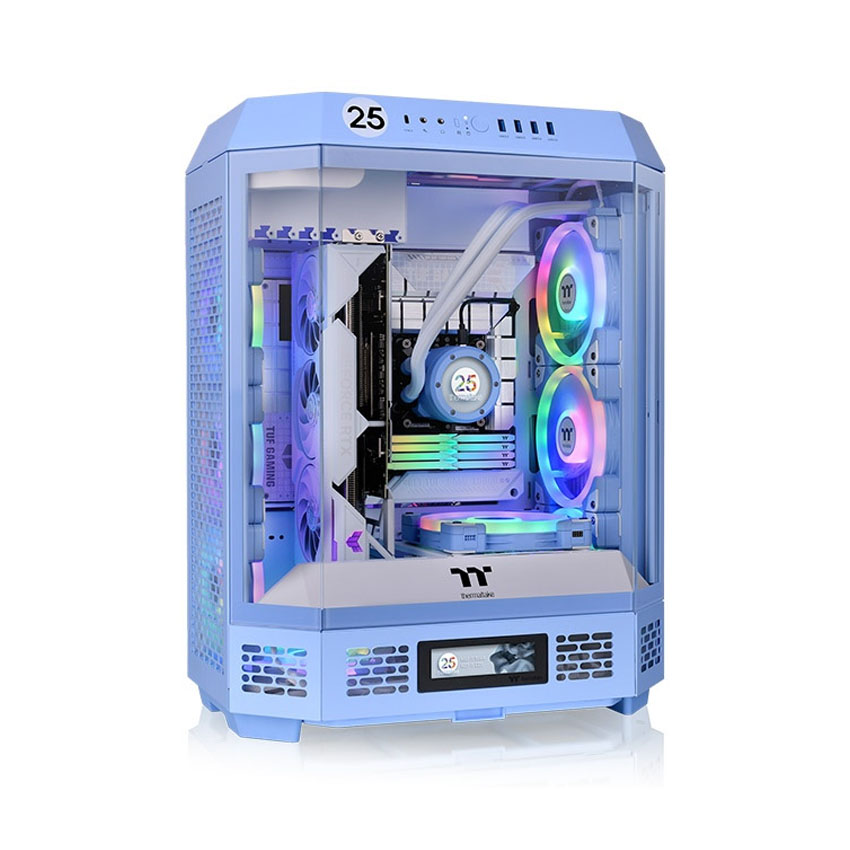 Case Thermaltake The Tower 600 – Hydrangea Blue Edition (ATX/Mid Tower/2 Fan)