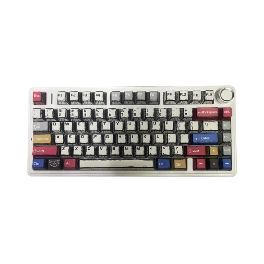 Bàn phím cơ gaming AULA F75 (3 Mode/ Comic/ Reaper switch)