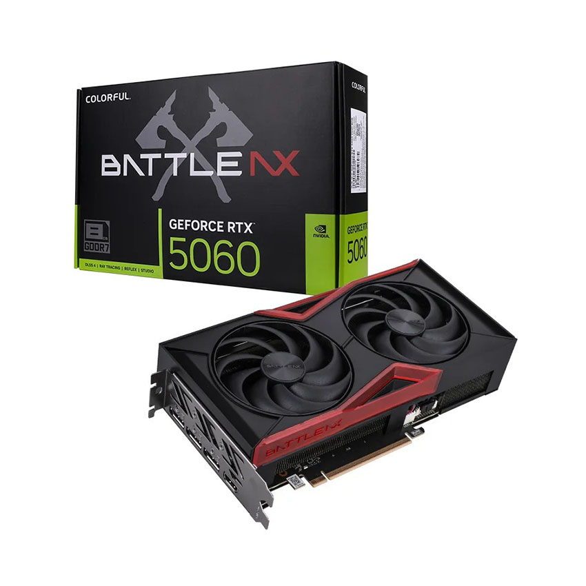Card màn hình Colorful iGame RTX 5060 Battle AX DUO 8GB-V