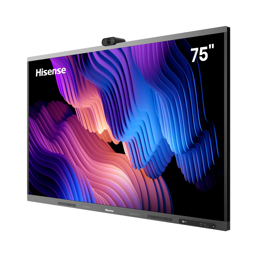 Màn hình tương tác Hisense 75WM6FE (tích hợp camera AI 4K và micro) – Chuyên Cho Giáo Dục Và Phòng Họp