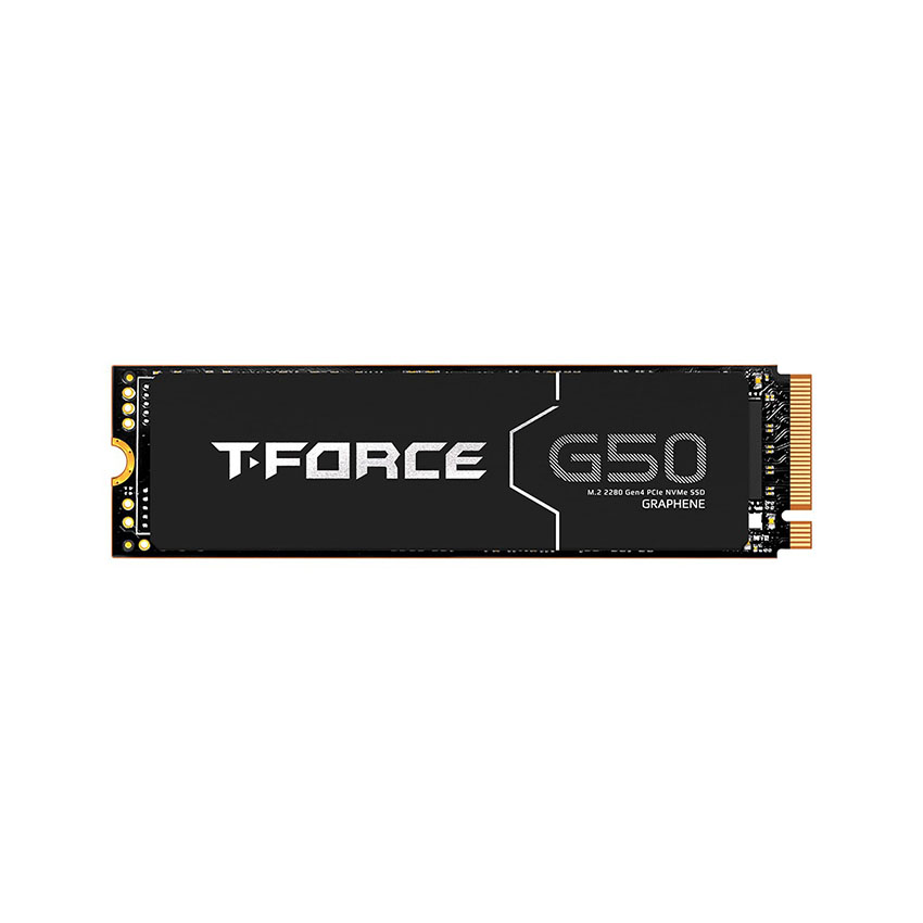Ổ Cứng SSD TeamGroup G50 2TB – M.2 2280 PCIe Gen4 x4 (Đọc 5000MB/s – Ghi 4500MB/s) – (TM8FFE002T0C129)