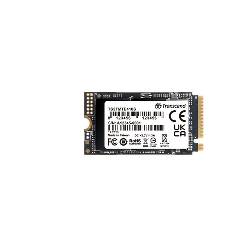 Ổ Cứng SSD Transcend MTE410S 2TB – M.2 2242 PCIe Gen4 x4 (Đọc 5000MB/s – Ghi 4300MB/s)-(TS2TMTE410S)