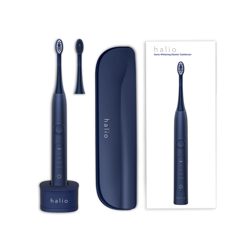 Bàn Chải Điện Halio Sonic Whitening Pro – Màu Xanh Đậm