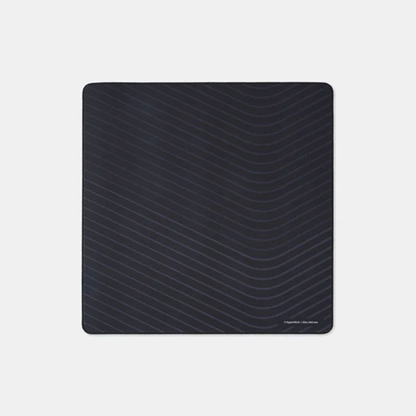Bàn di chuột HyperWork Core Pad HPW-GMP02.L-BLK Đen Size L (350mm x 350mm x 4 mm)