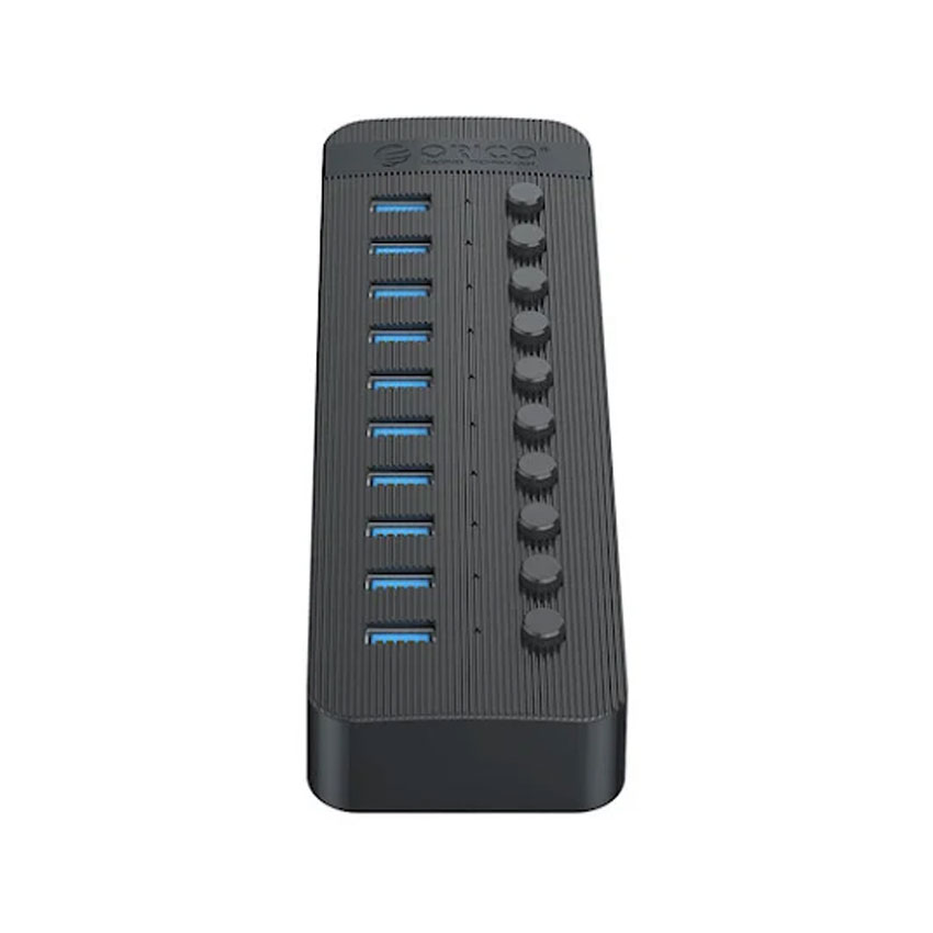 Bộ Chia USB Orico Từ 1 Ra 10 Cổng USB 3.0 CT2U3-10AB-EU-BK-BP