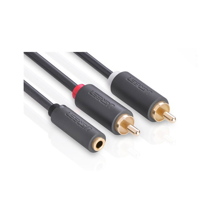 Cable Audio 3.5mm âm to 2 RCA dương – 20 mét