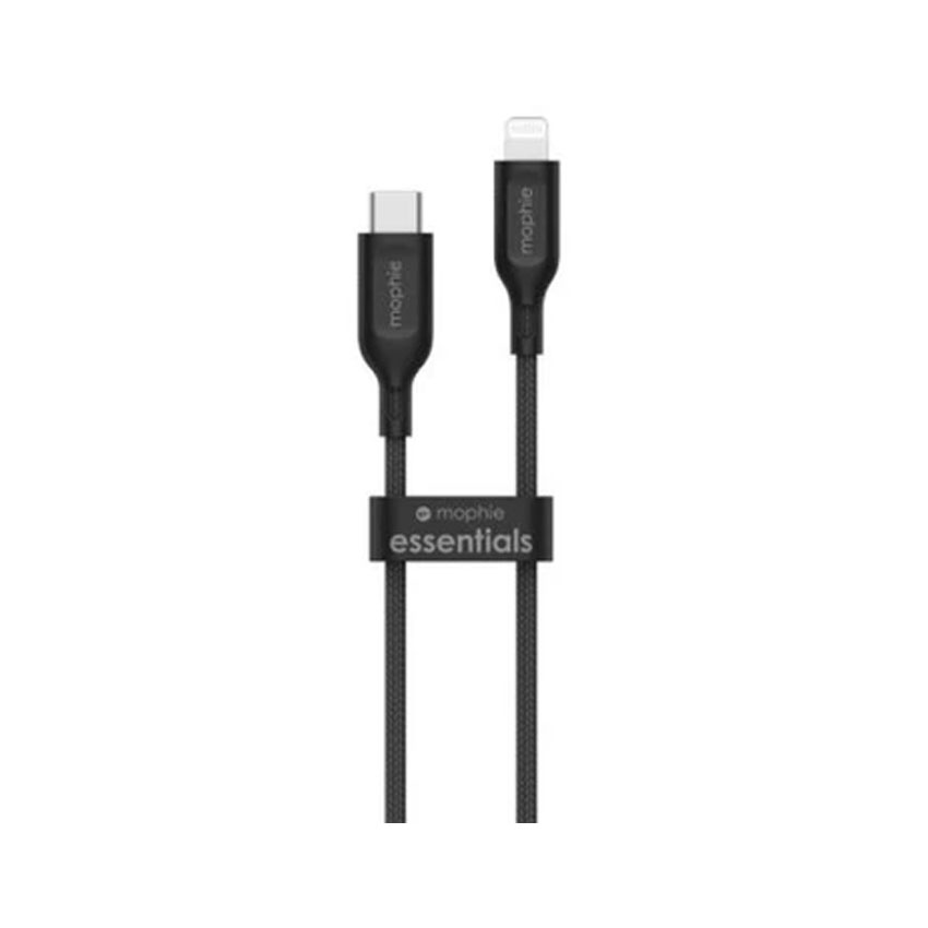 Cáp USB-C to Lightning mophie Essentials 1M Black – 409912244