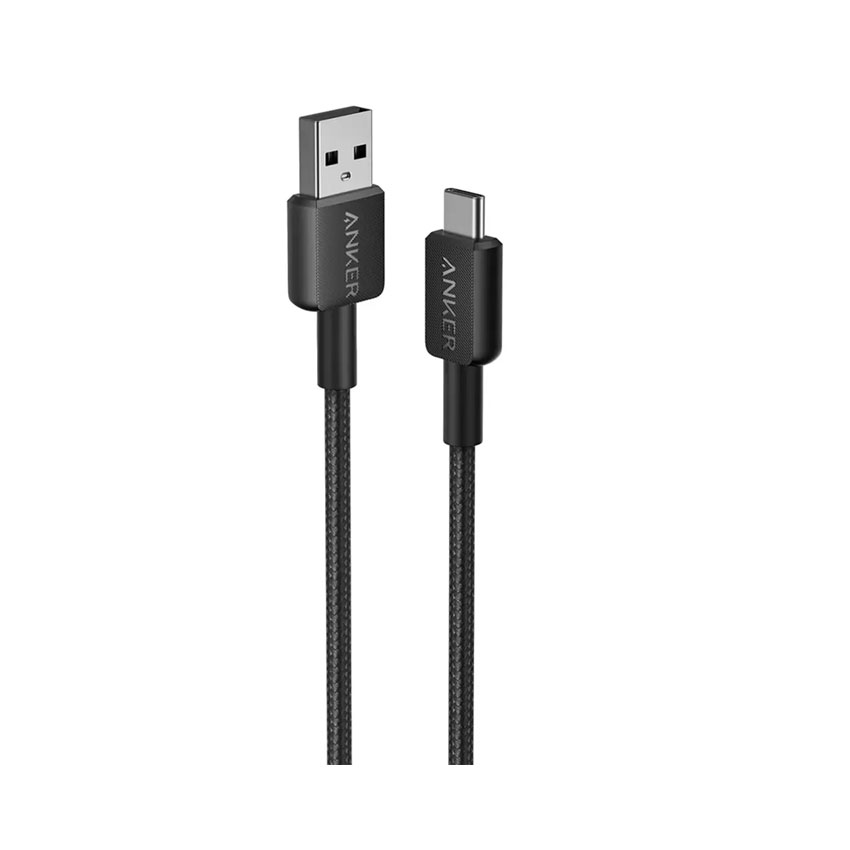 Cáp sạc Anker 322 A-C 0.9m Nylon Đen (Black) B2B_A81H5