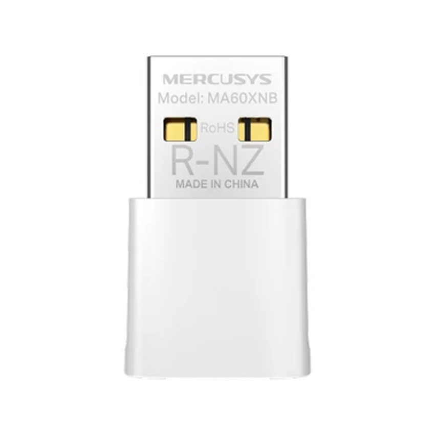 Card mạng không dây USB Wifi 6 + Bluetooth 5.3 Mercusys MA60XNB AX900