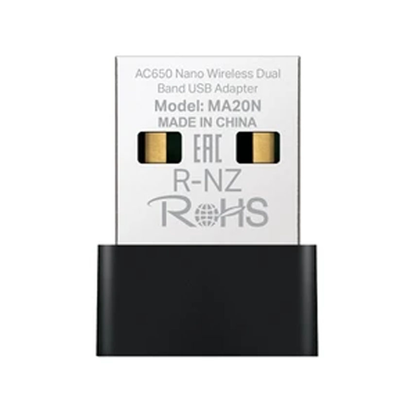 Card mạng không dây USB Wifi Mercusys MA20N AC650