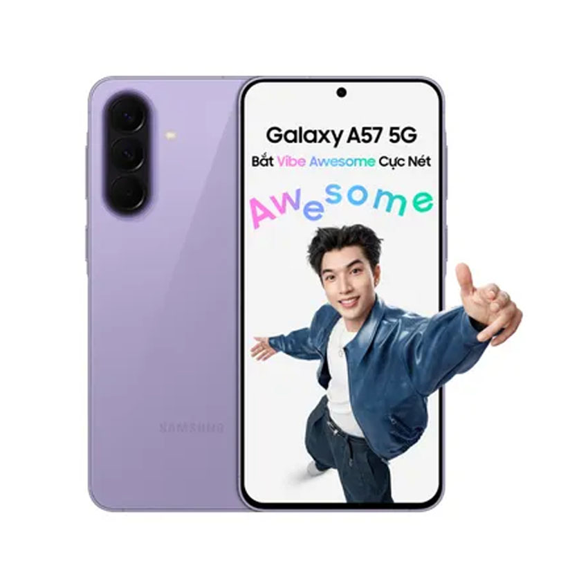 Điện thoại Samsung Galaxy A57 5G 8G/128GB (Tím) (SM-A576B/DS)