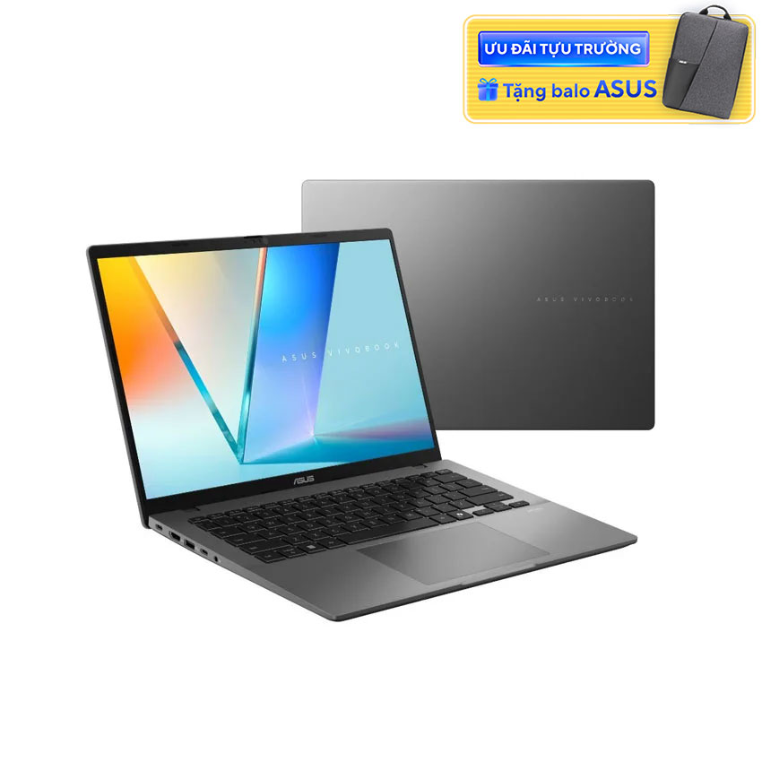 Laptop Asus VivoBook S3407AA-SF945W (U5 325/ 16GB RAM D5/ 512GB SSD/ 14 WUXGA/ W6E/ BT / Win11H/ Xám)
