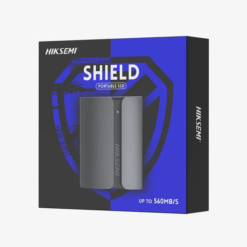 Ổ cứng di động HIKSEMI SSD 320GB USB 3.1 TypeC HS-ESSD-T300S 320G Màu Đen