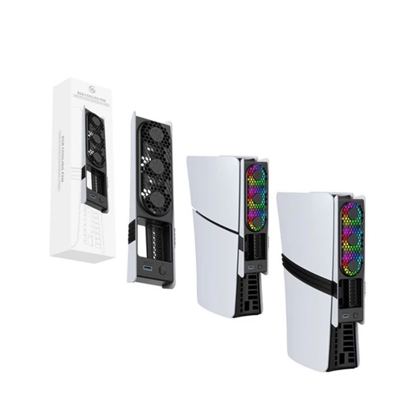 Quạt tản nhiệt JYS cho Playstation 5 Slim/Pro màu trắng – JYS-P5175