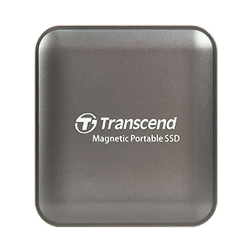 Ổ Cứng Di Động SSD Transcend ESD420 1TB USB 3.2 Gen 2×2 Type-C MagSafe – Iron Gray (TS1TESD420C)