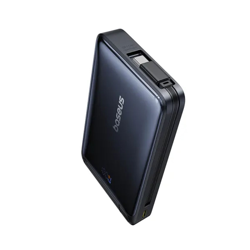 Sạc dự phòng hiệu Baseus Nomos 3-in-1 10000mAh 45W – Màu đen